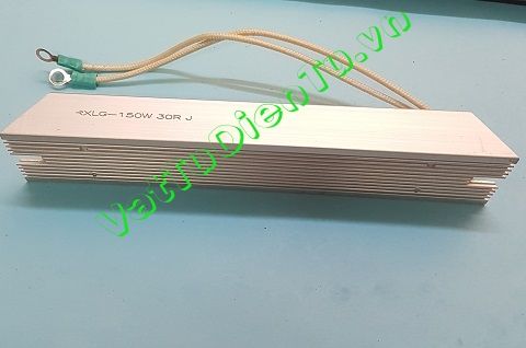 RXLG-150W30RJ Điện trở nhôm 30R 150W 30R 190x40x20MM (điện trở phanh, điện trở hãm)