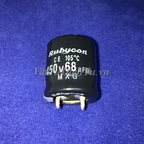 Tụ hóa 68UF 450V 68UF450V68UF 22X25MM