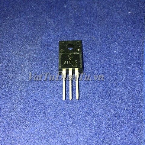 2SB1015 B1015 TO220F PNP Transistor 3A 60V BCE