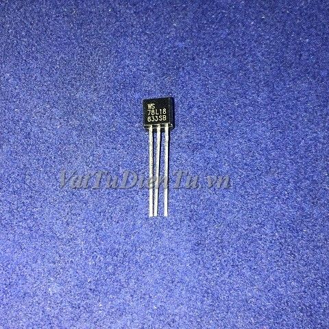 78L18WS 7818 TO92 IC ổn áp nguồn 18V