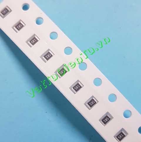 Điện trở 5.1R 0.125W 5.1R 1/8W 5R1 dán 0805 (L2xW1.2mm) sai số 5%