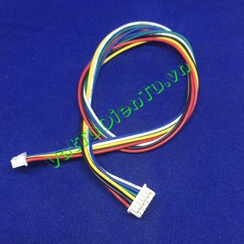 DXH1.25-6P Dây Header nhiều màu 6P 2 đầu dài 30CM