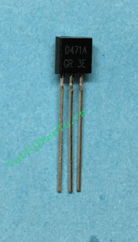 2SD471A D471 D471A TO92 NPN Transistor 1A 40V EBC