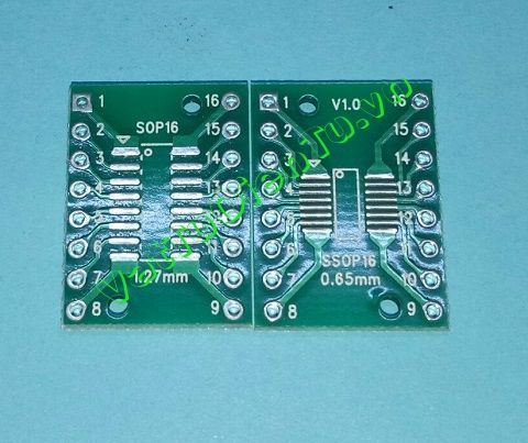 Mạch đế, mạch chuyển đổi IC TSSOP8 và SOP8 sang DIP8