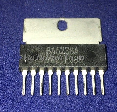 BA6238A ZIP10 IC DRIVER, 1.0A or More Reversible Motor Drivers (2 Motors)