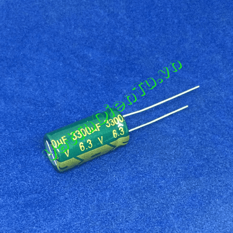 Tụ hóa 3300UF 6.3V 3300UF6.3V3300UF 10X20MM