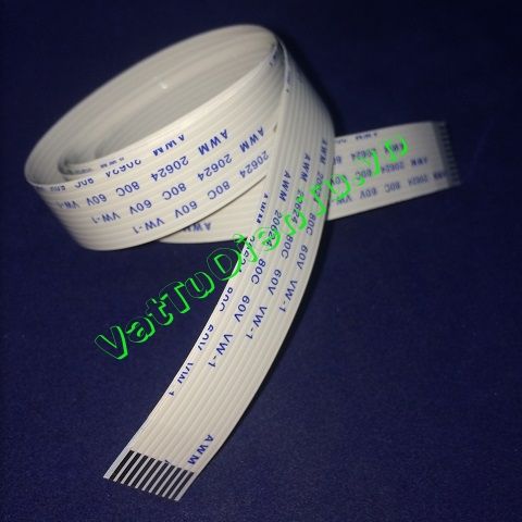 Cáp thuận FFC/FPC 10P 1.25mm dài 1200mm