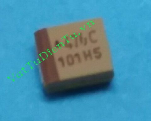 Tụ tantalum 476C 47uF 16V 47uF SMD 1210 B3528 tụ vàng