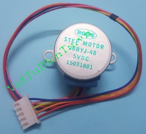 28YBJ-48 28BYJ48 Động cơ bước DC 5V 4 Phase 5 Wire Stepper Motor, motor đảo chiều điều hòa