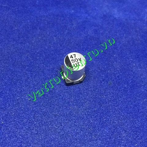 Tụ nhôm 47uF 50V 47uF50V47UF SMD 6.3x7.7mm