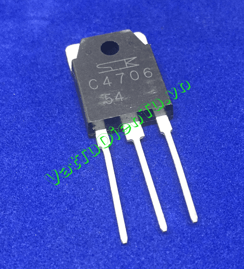 C4706 2SC4706 TO3P N Transistor 14A 600V; Mã: 2SC4706; Kiểu chân: 3 chân cắm TO-3P; Xuất xứ: Hàng mới; Thương hiệu: SanKen; Mã kho: 2SC4706-IC