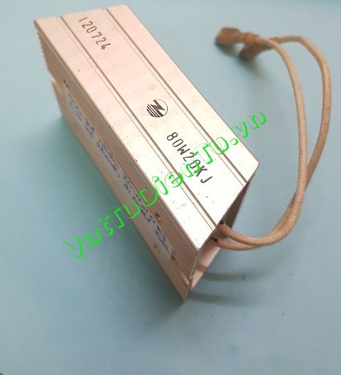 Điện trở nhôm 80W20KJ (điện trở phanh, điện trở hãm)