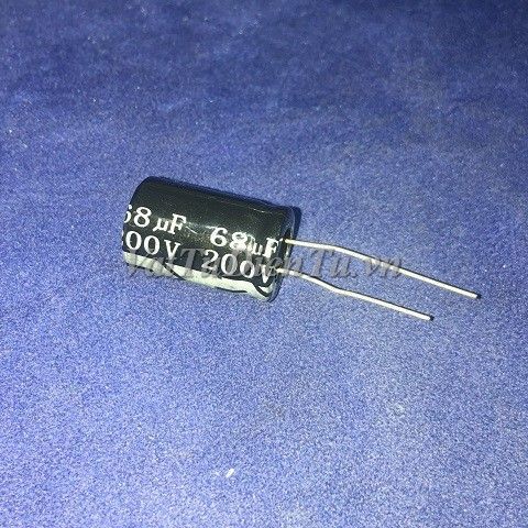 Tụ hóa 68uF 200V 68uF200V68uF LXV 13x20mm