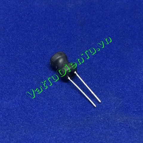 Cuộn cảm 100uH trụ tròn 0608 D6xH8mm, khoảng cách 2 chân 5mm