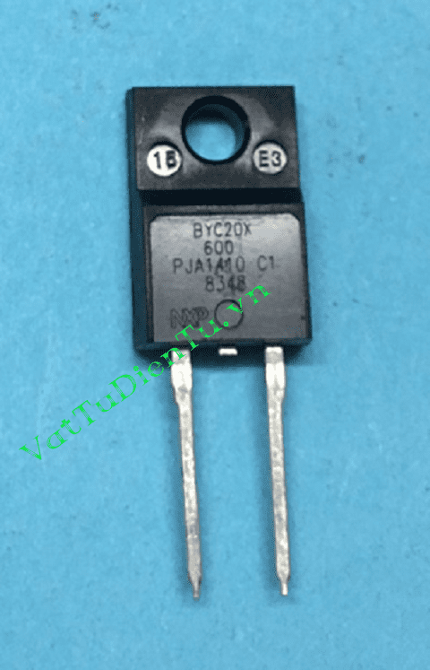 BYC20X-600P BYC20X TO220F DIODE 20A 60V, Hyperfast power diode