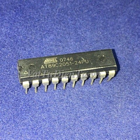 AT89C2051-24PU DIP20 IC Vi xử lý (NK)