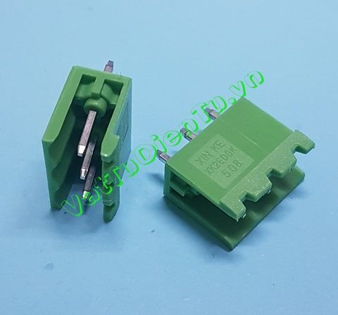 2EDG5.08-3P Connector Cầu đấu 3 chân xanh thẳng 5.08mm (CON 3 thẳng)