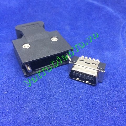 SCSI-20P 3M 10320 Đầu cắm SERVO DRIVER 20 chân mạ vàng, loại bắt ốc