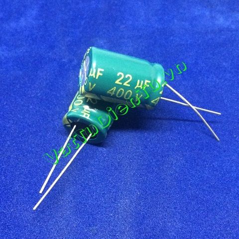 Tụ hóa 22uF 400V 22uF400V22uF 13X21mm