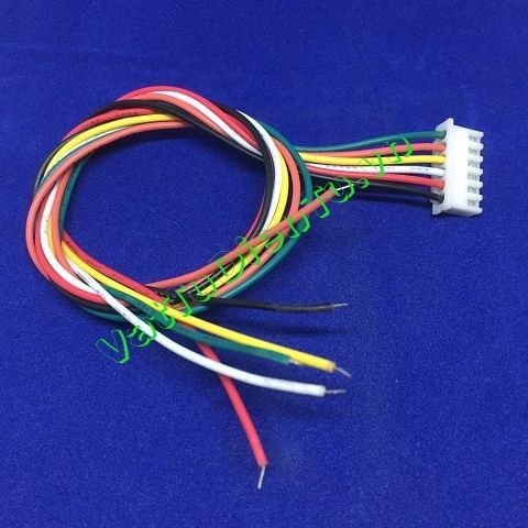 DXH2.54-6P Dây Header nhiều màu 6P 1 đầu dài 30CM