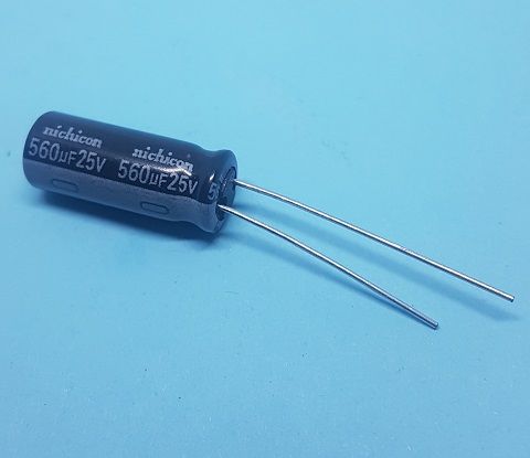 Tụ hóa 560uF 25V 560uF25V560uF HV 8x20mm