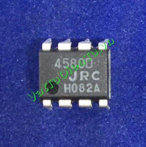 JRC4580D 4580D NJM4580D DIP-8 IC thuật toán; Mã: JRC4580D; Kiểu chân: cắm DIP-8; Mã kho: 4580D-IC