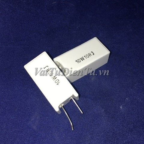 RX27-5-10W-10RJ Điện trở 10R 10W 10R 5% trở sứ hình chữ nhật dọc
