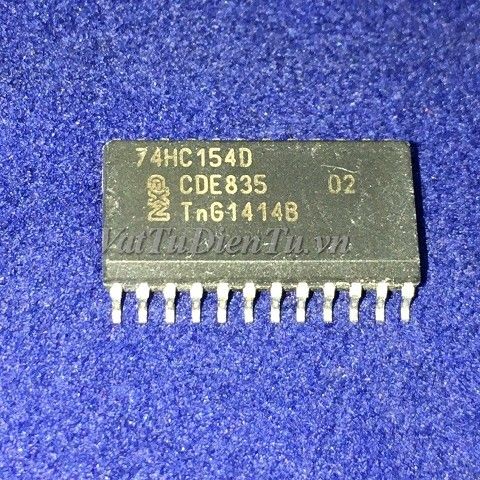 74HC154D 74HC154 SOP24 7.2mm IC số Decoder/Demultiplexer Single 4-to-16