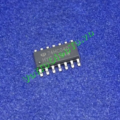 74HC04D 74HC04 SOP14 IC Số Hex inverter; Mã: 74HC04D; Kiểu chân: dán 14 chân SOP-14; Xuất xứ: Hàng mới; Thương hiệu: Texas, Mã kho: 74HC04D-SOP14-906