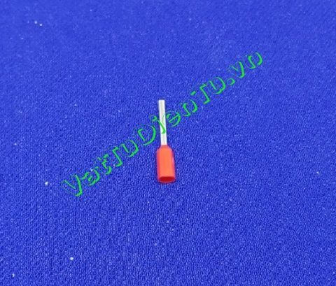 E0308-R Đầu cốt kim 0.3MM dài 8MM đỏ
