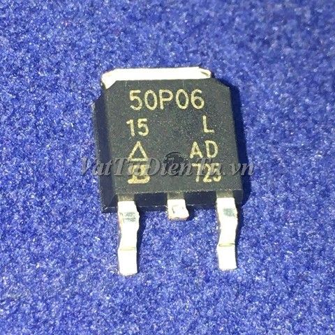 SUD50P06-15L 50P06-15L 50P06 TO252 Mosfet 50A 60V P-Channel