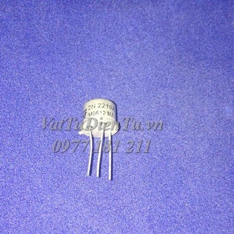 2N2219A TO39 NPN Transistor 8A 40V; Mã: 2N2219A; Kiểu chân: cắm 3 chân TO-39; Xuất xứ: Hàng mới; Thương hiệu: ST; Phân nhóm: NPN Transistor, TO-39 Transistor; Mã kho: 2N2219A-543
