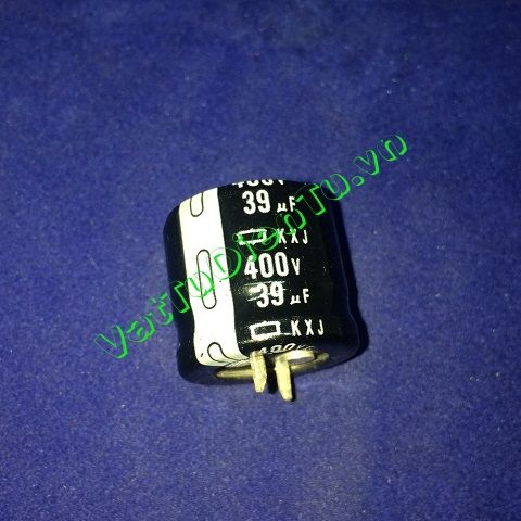 Tụ hóa 39UF 400V 39UF400V39UF 20X18MM