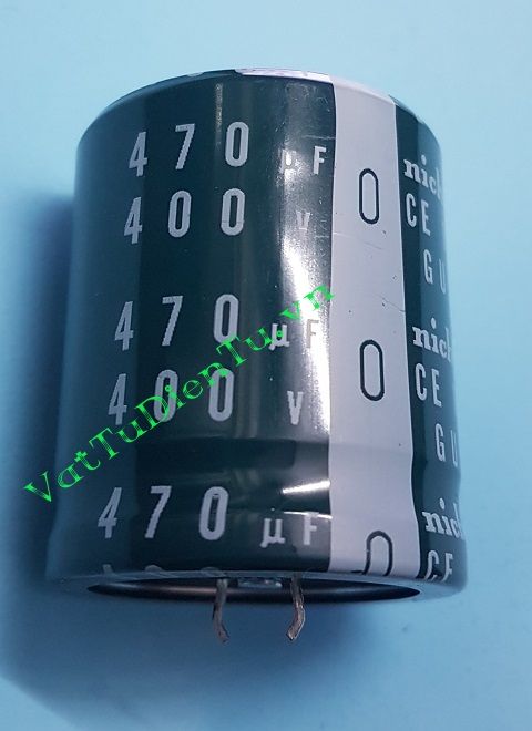 Tụ hóa 470uF 400V 470uF400V470uF GU 35x40mm