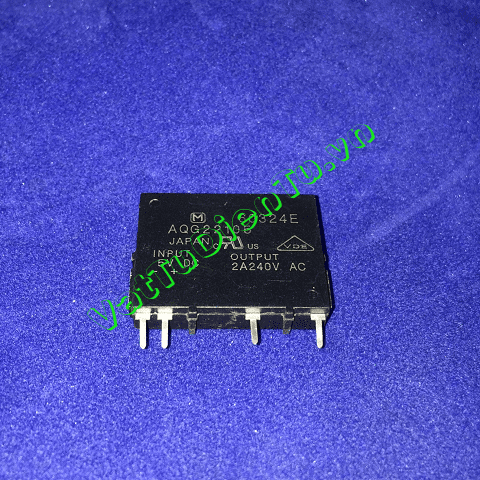 AQG22105 Rơ le 2A 6V, Relay SSR 6V DC-IN 2A 264V AC-OUT 4-Pin Slim