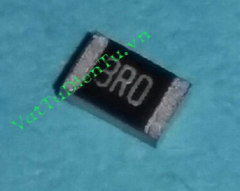 Điện trở 3R 3R0 0.125W (1/8W) dán 0805 (L2xW1.2mm) sai số 5%