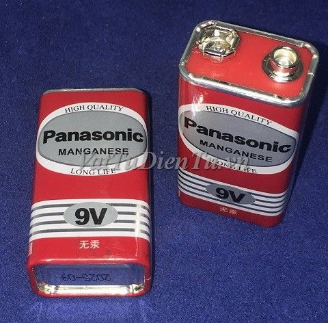 6F22DT/1S Pin 9V Panasonic vuông
