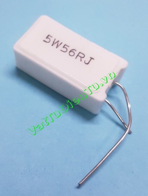 RX27-5-56R5W Điện trở sứ RX27-5 56R 5W 56R5W56R;