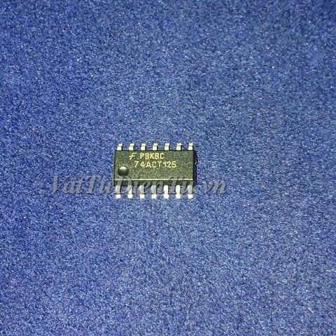 74ACT125SCX 74ACT125D 74ACT125 SOP14 IC số