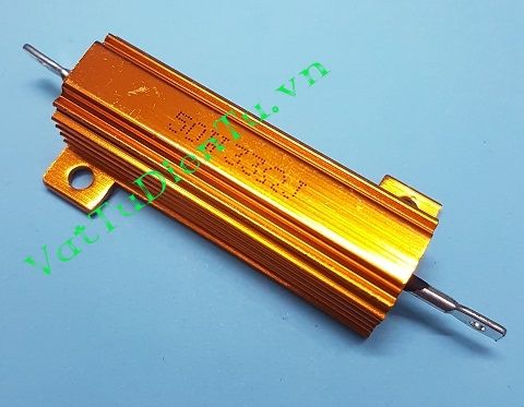 RX24-50W33RJ Trở công suất nhôm 33R 50W 50x27x16