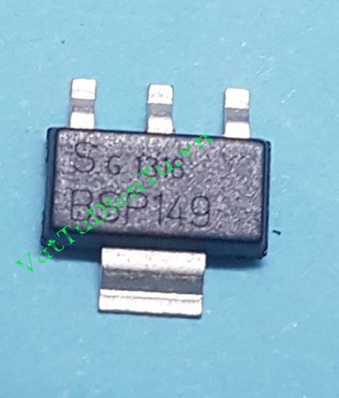 BSP149 SOT223 Transistor, SIPMOS Small-Signal-Transistor 660MA 200V