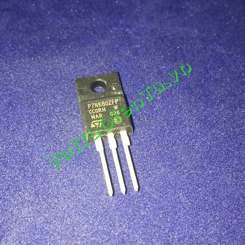 P7NK80ZFP STP7NK80ZFP TO220F N Mosfet 5.2A 800V