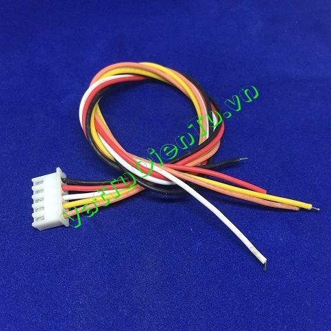 DXH2.54-5P Dây Header nhiều màu 5P 1 đầu dài 30CM