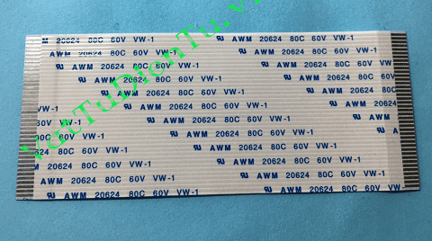 AWM E41447-SHC 80C 60V 20624 VW-1 Cáp dẹt FFC 40 sợi P1mm dài 100mm