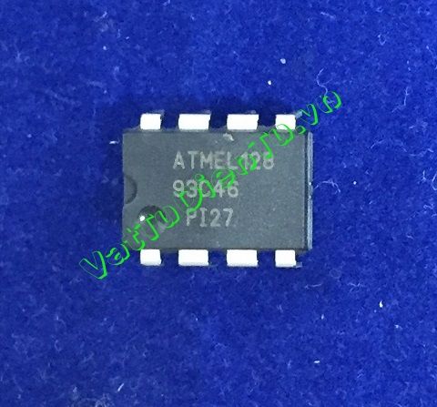 AT93C46 93C46 93C46N DIP8 IC Nhớ, EEPROM Serial-3Wire 1K-bit 64 x 16 2.5V/3.3V/5V