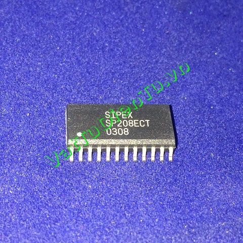 SP208ECT SP208ECT-L/TR SOP24 IC giao tiếp truyền thông, Low Power, High ESD +5V RS-232 Transceivers