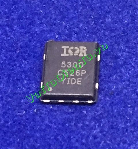 5300 IRFH5300TRPBF IR5300 IRFH5300TR2PBF QFN5X6 IC Vi Điều Khiển; Mã: 5300; Kiểu chân: dán QFN5X6; Xuất xứ: Hàng mới; Thương hiệu: IR; Mã kho: 5300-QFN5X6-752