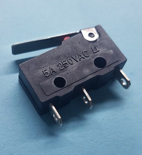 5A 250VAC KW11-B Công tắc hành trình tay gạt thẳng (Limit switch)