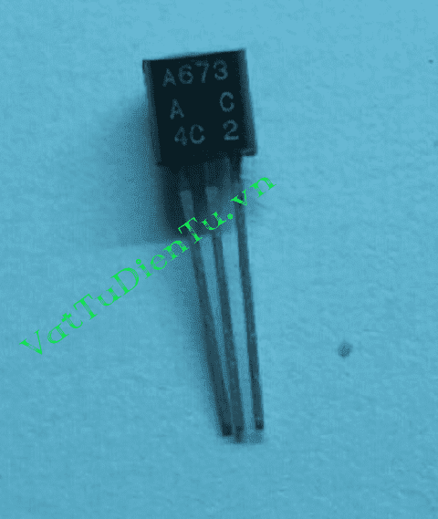 A673 2SA673 TO92 Transistor, Silicon PNP Epitaxial