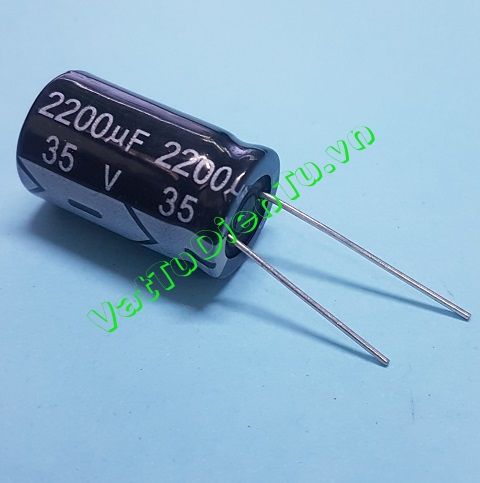 Tụ hóa 2200uF35V 16x25mm